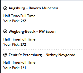 FRIDAY’S FREE HT FT TIPS OF THE DAY